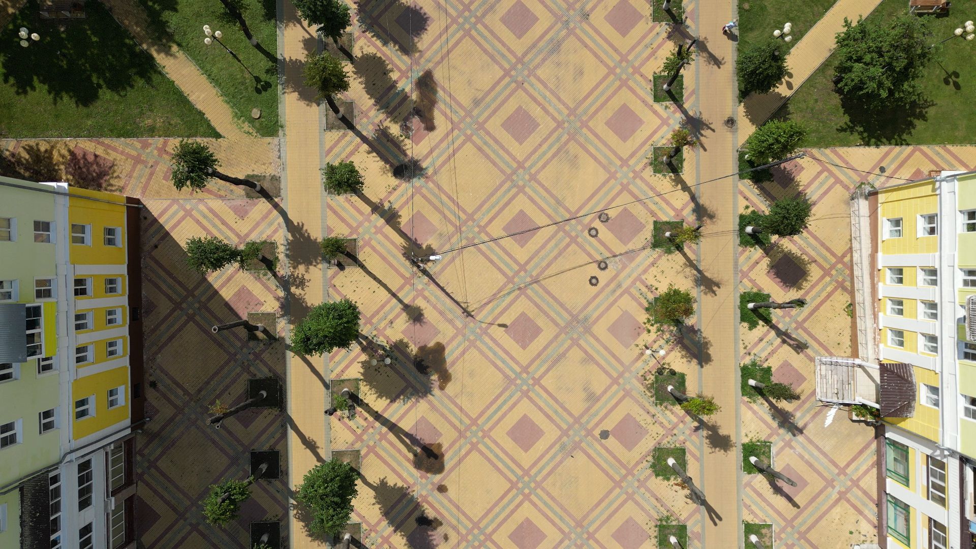 ступино, дома, проспект,видео с коптера,