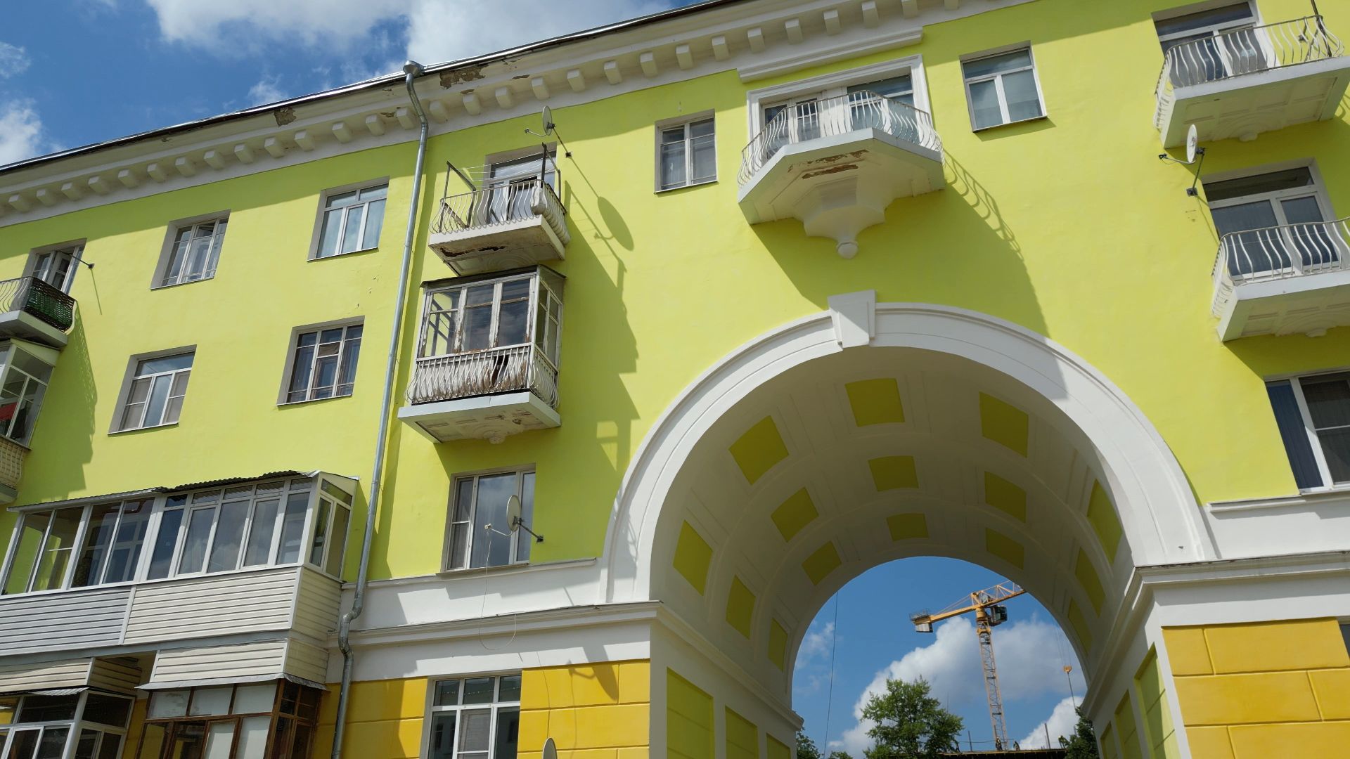 ступино, дома, проспект,видео с коптера,