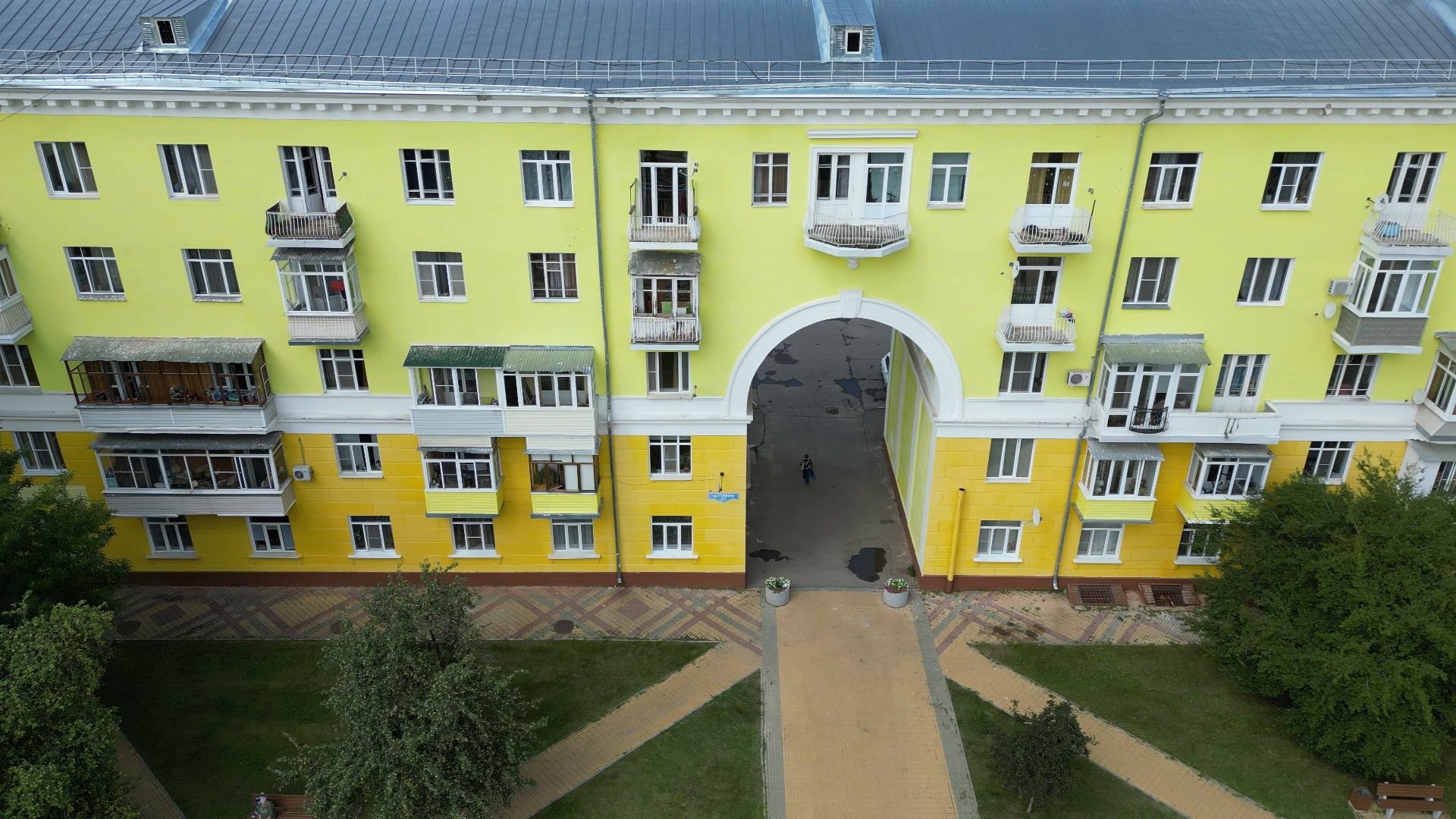 ступино, дома, проспект,видео с коптера,