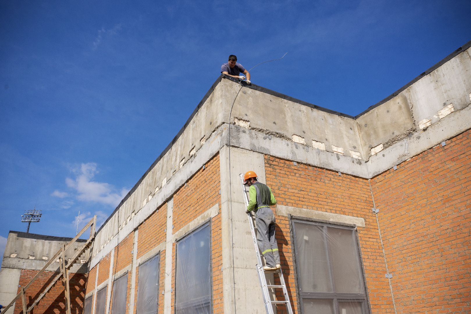 строительство манежа, ФОК с крытым льдом, Домодедово,