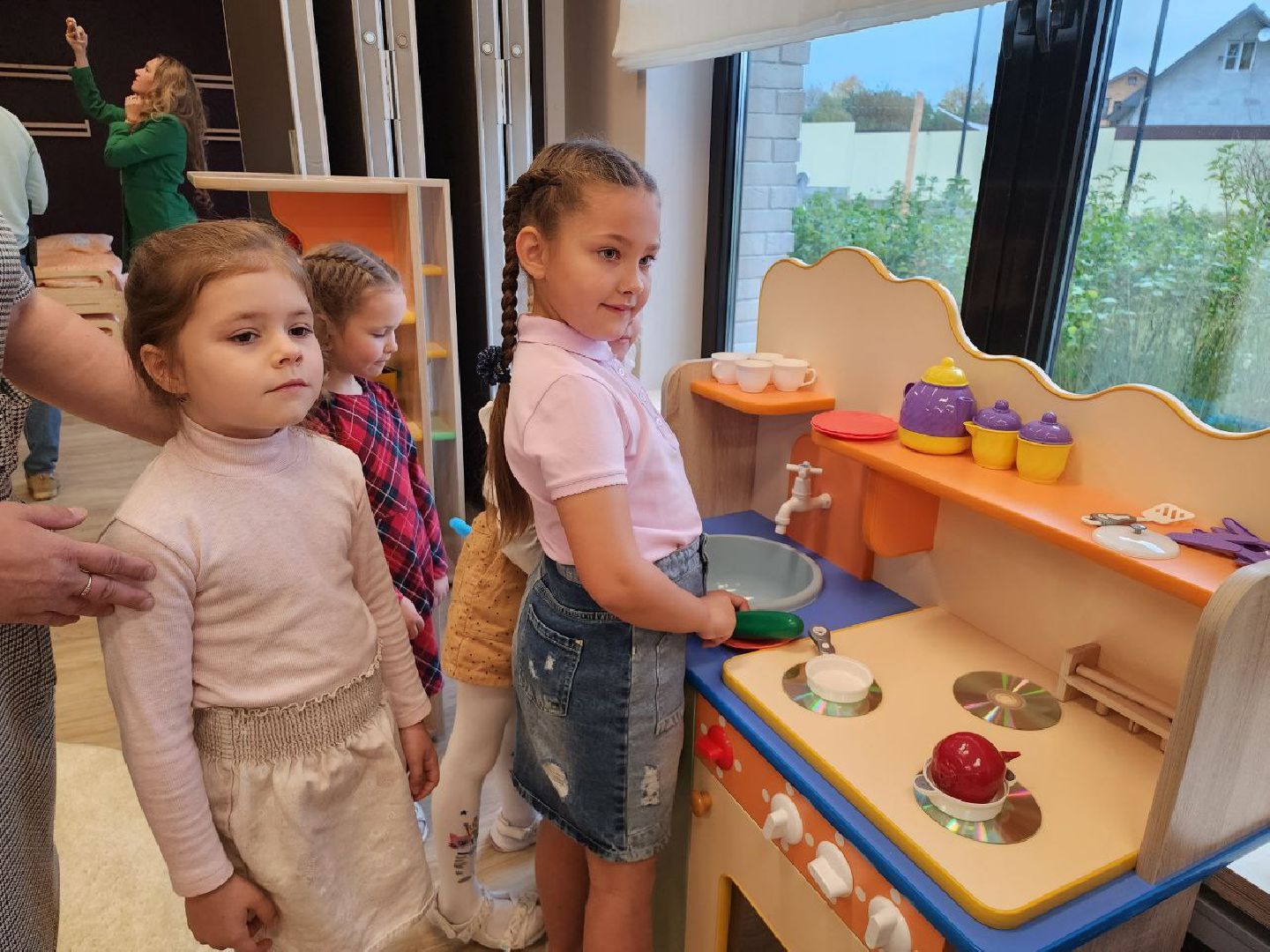 детский сад, строительство, социальный объект, сапроново, брусника,