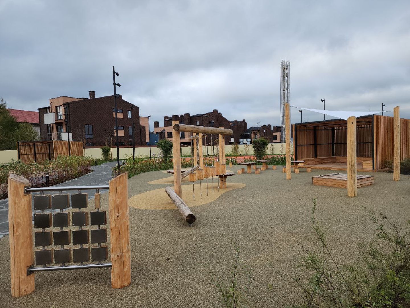 детский сад, строительство, социальный объект, сапроново, брусника,