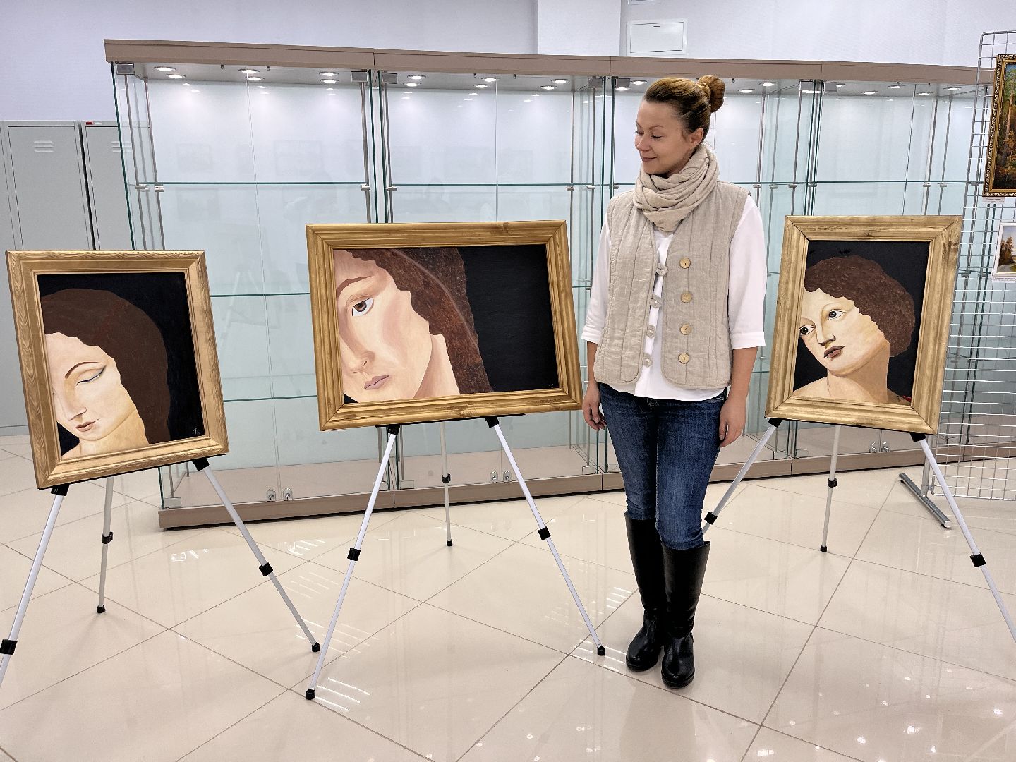 шаховская, художник, выставка, картины,