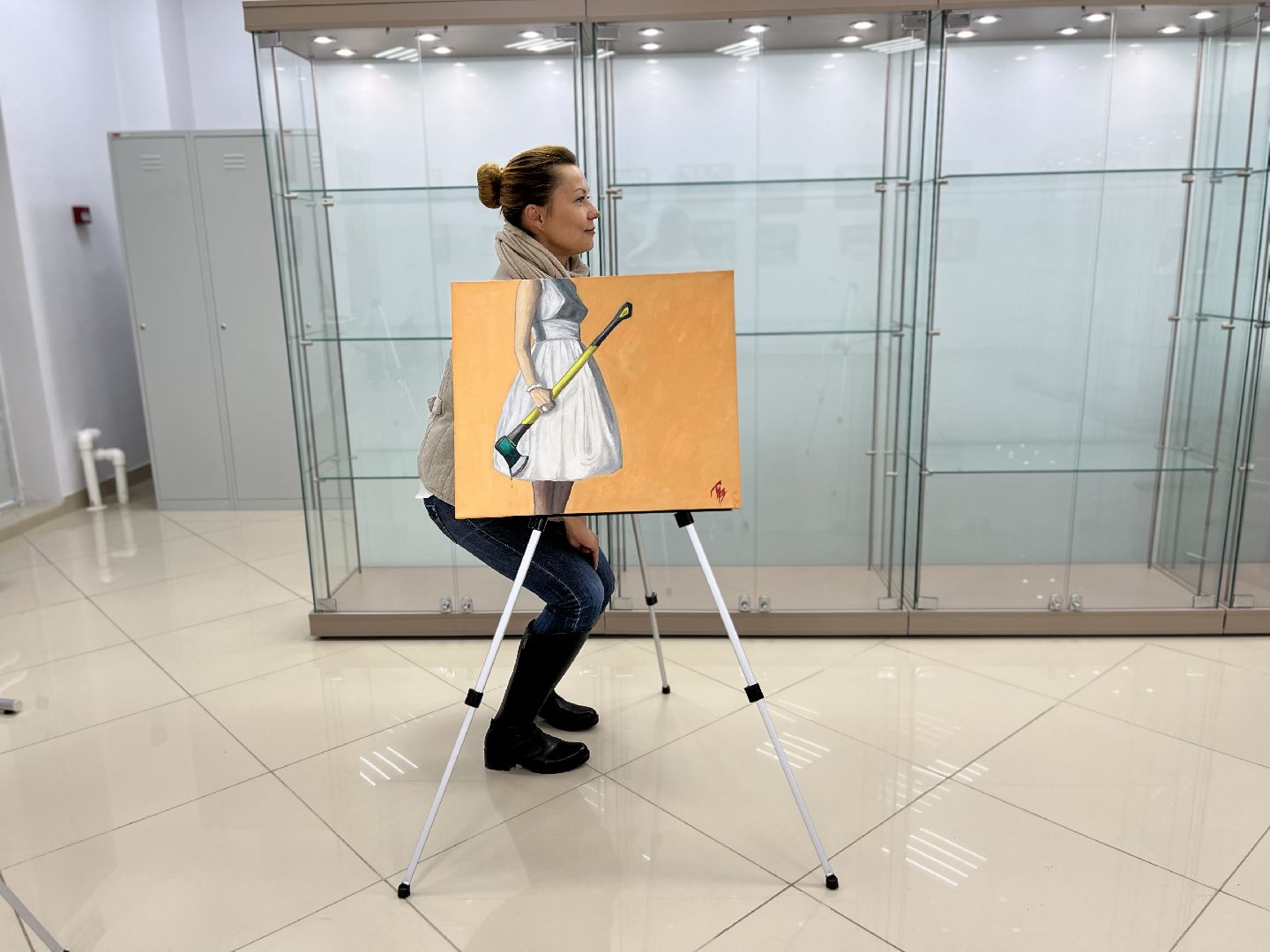 шаховская, художник, выставка, картины,