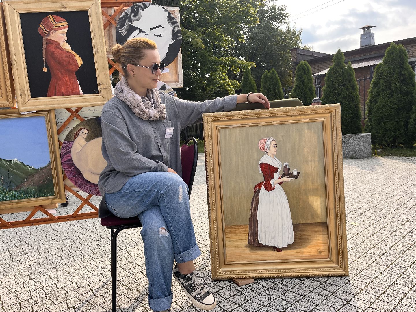 шаховская, художник, выставка, картины,