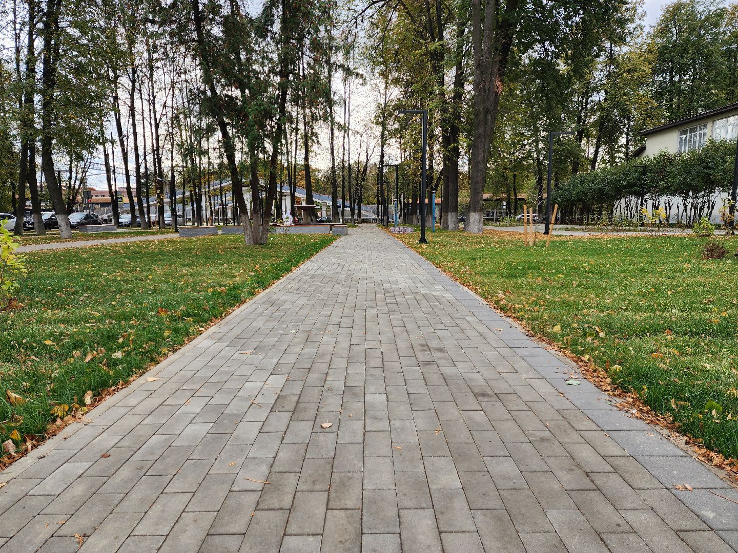 раменское, благоустройство, сквер у дк воровского,