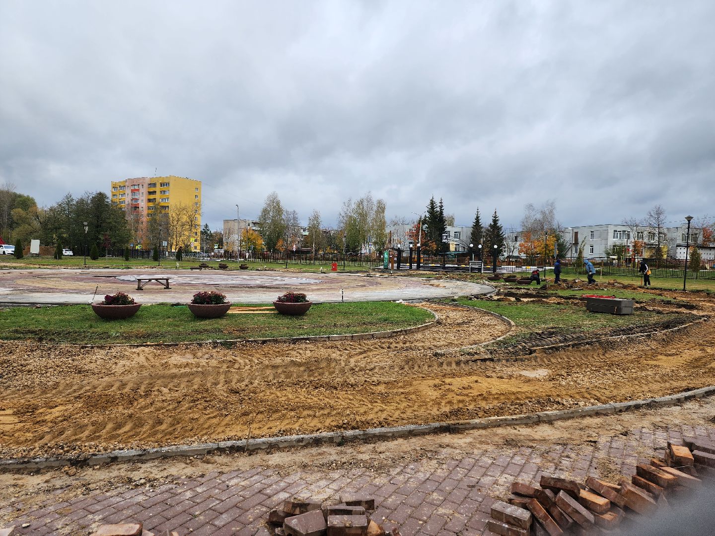 Егорьевск, Парк 200 лет Егорьевску, подмосковье, московская область,