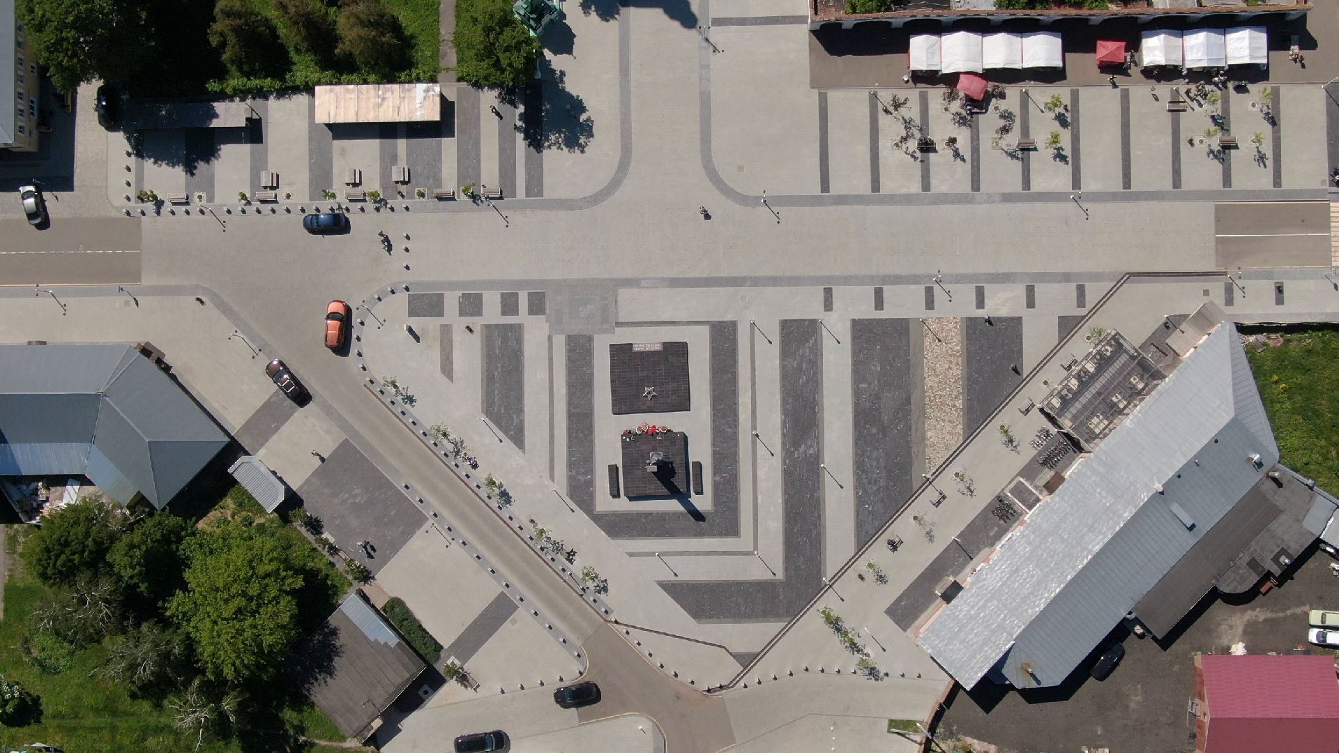 зарайск, культура, архитектура,видео с коптера,