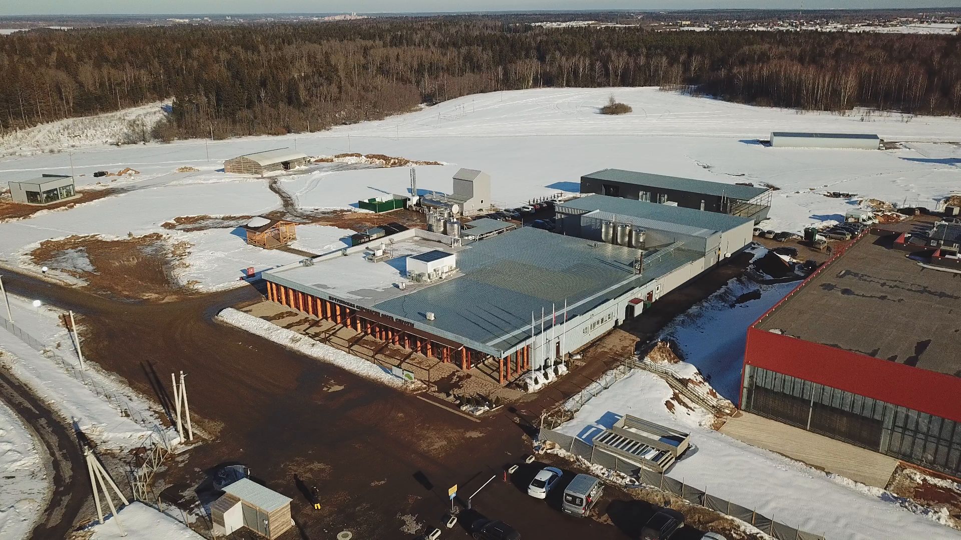 истра, бизнес, сыроварня,видео с коптера,