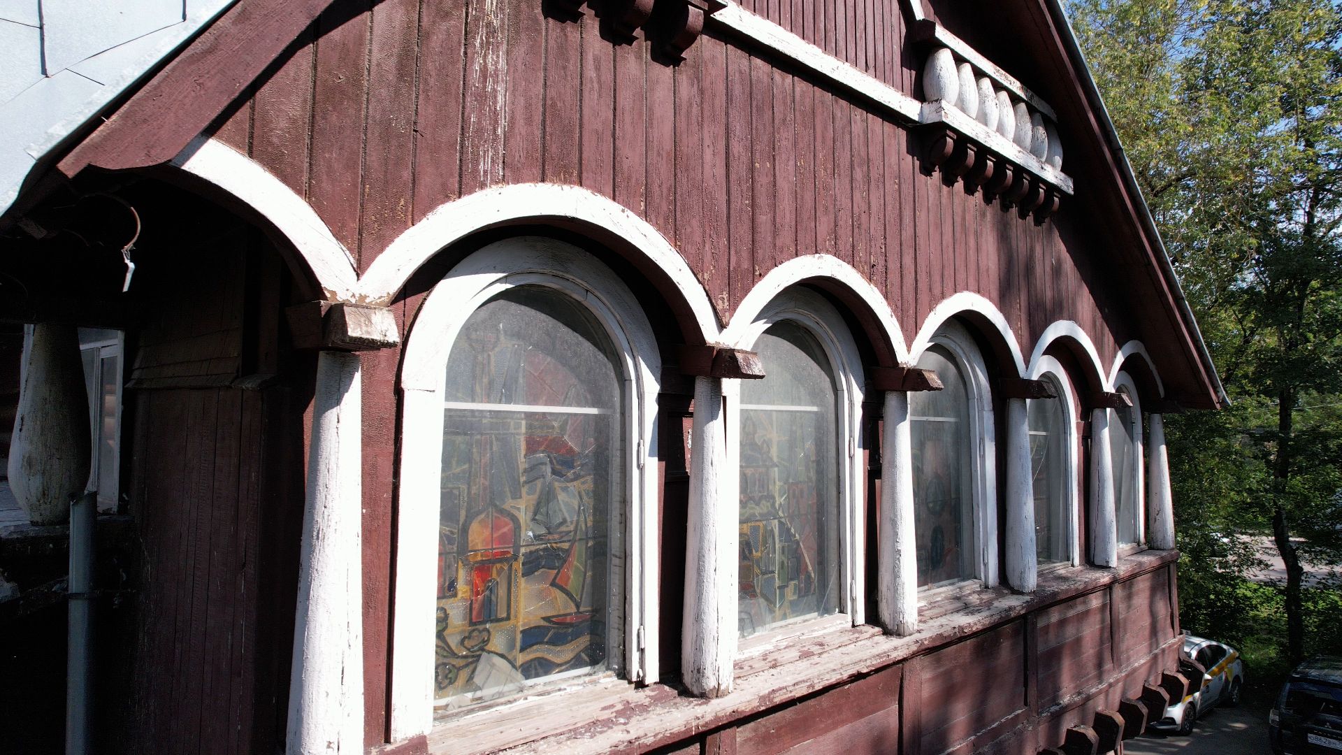 музей, пушкино, рабенек,видео с коптера,