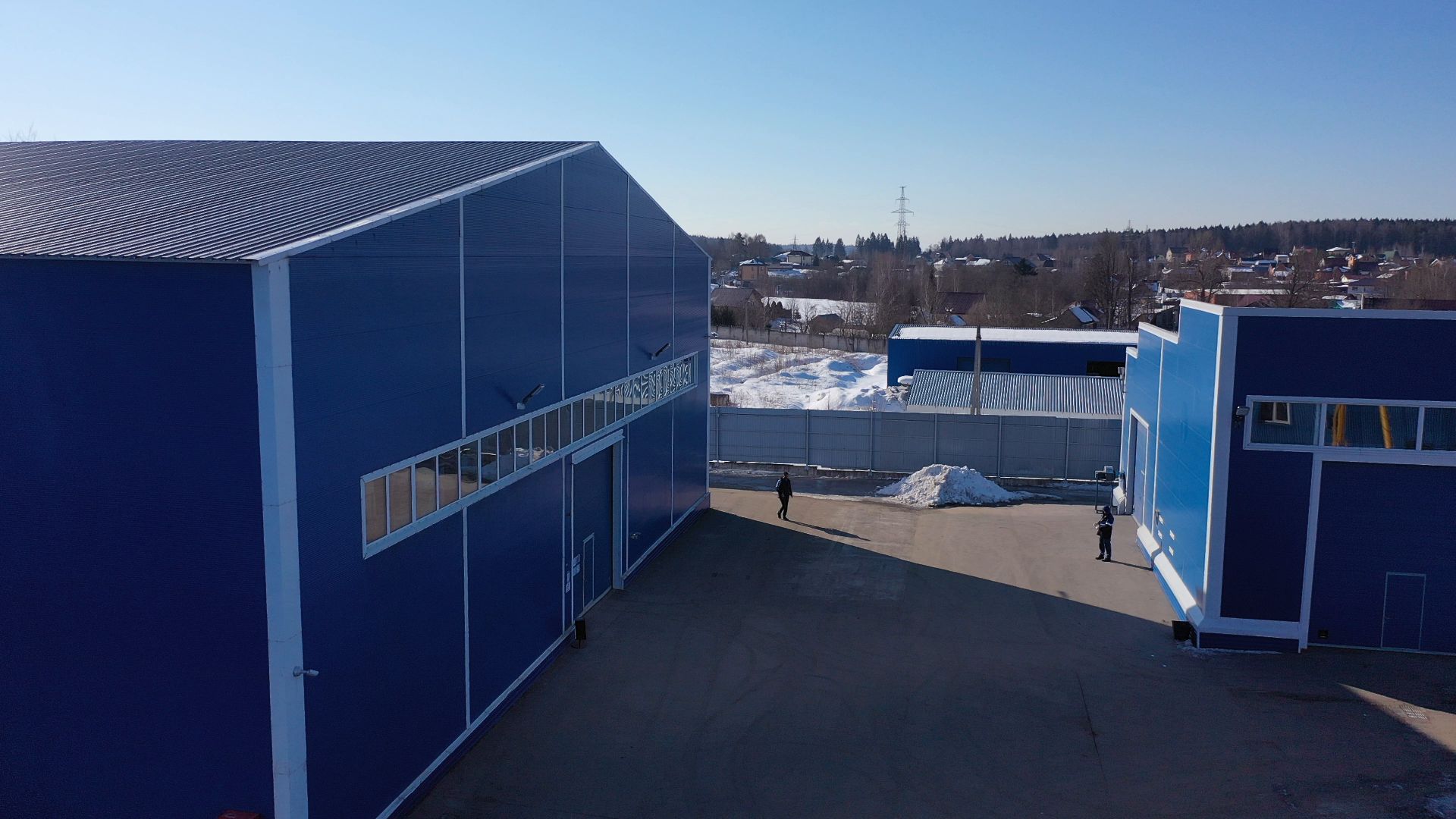 водоочистка, солнечногорск,видео с коптера,