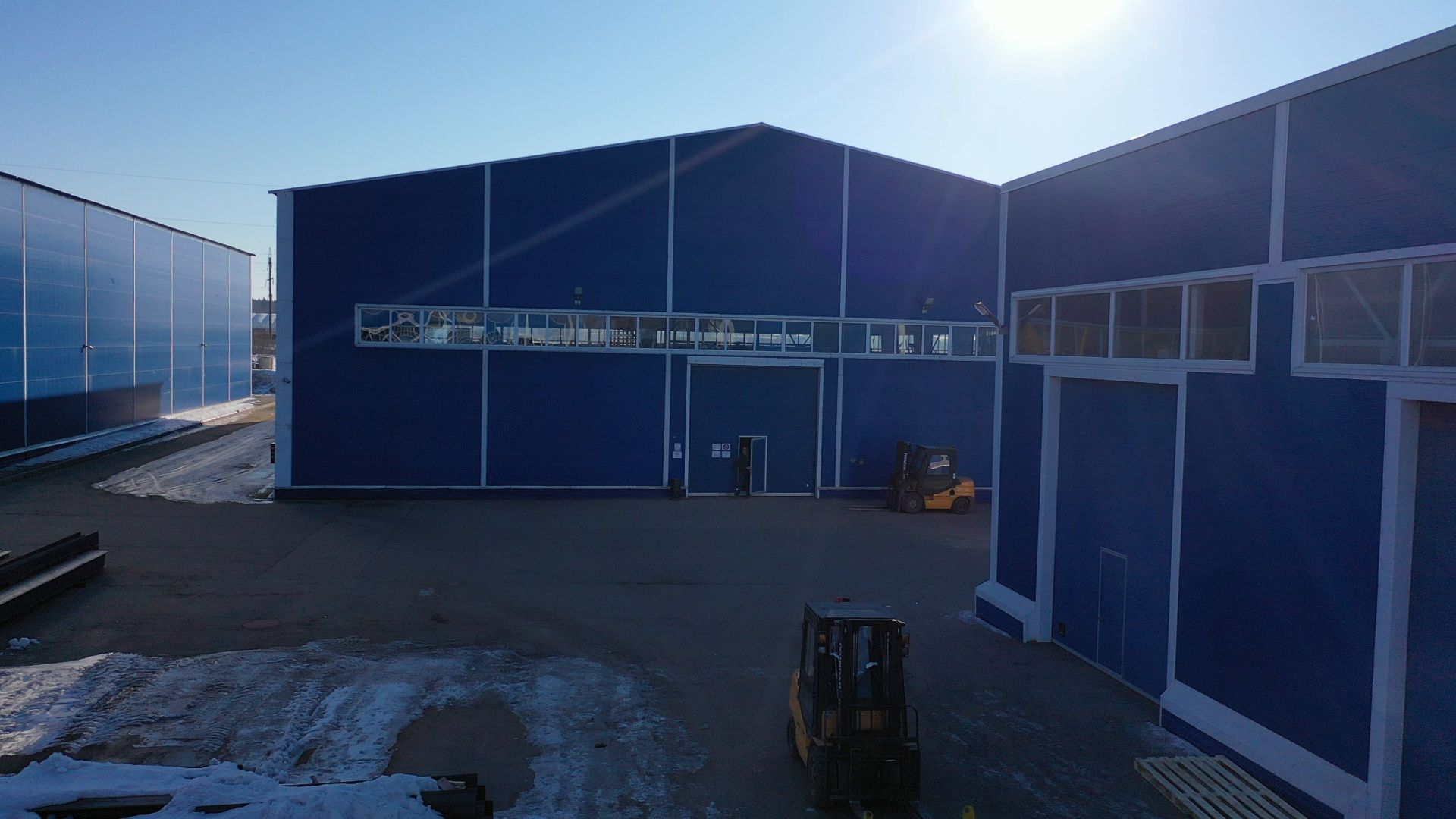 водоочистка, солнечногорск,видео с коптера,