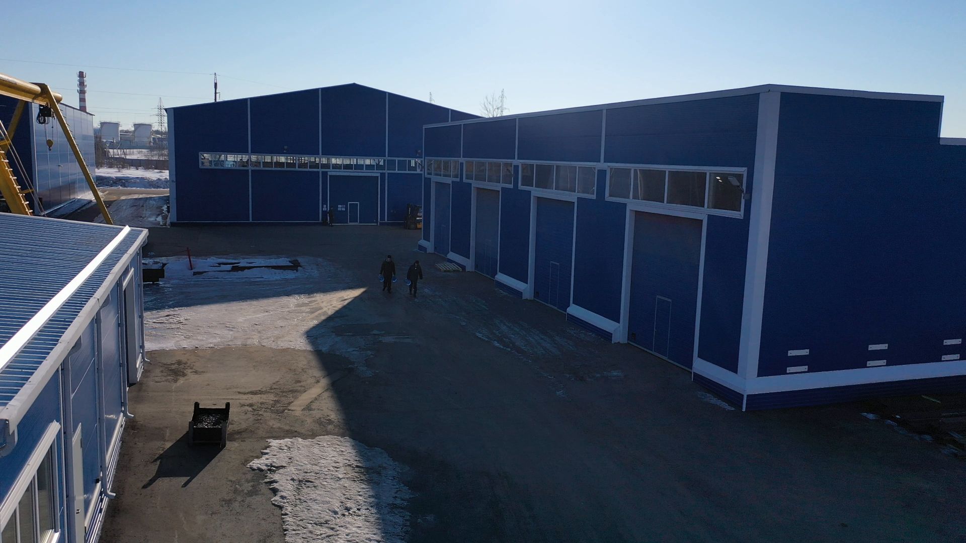 водоочистка, солнечногорск,видео с коптера,