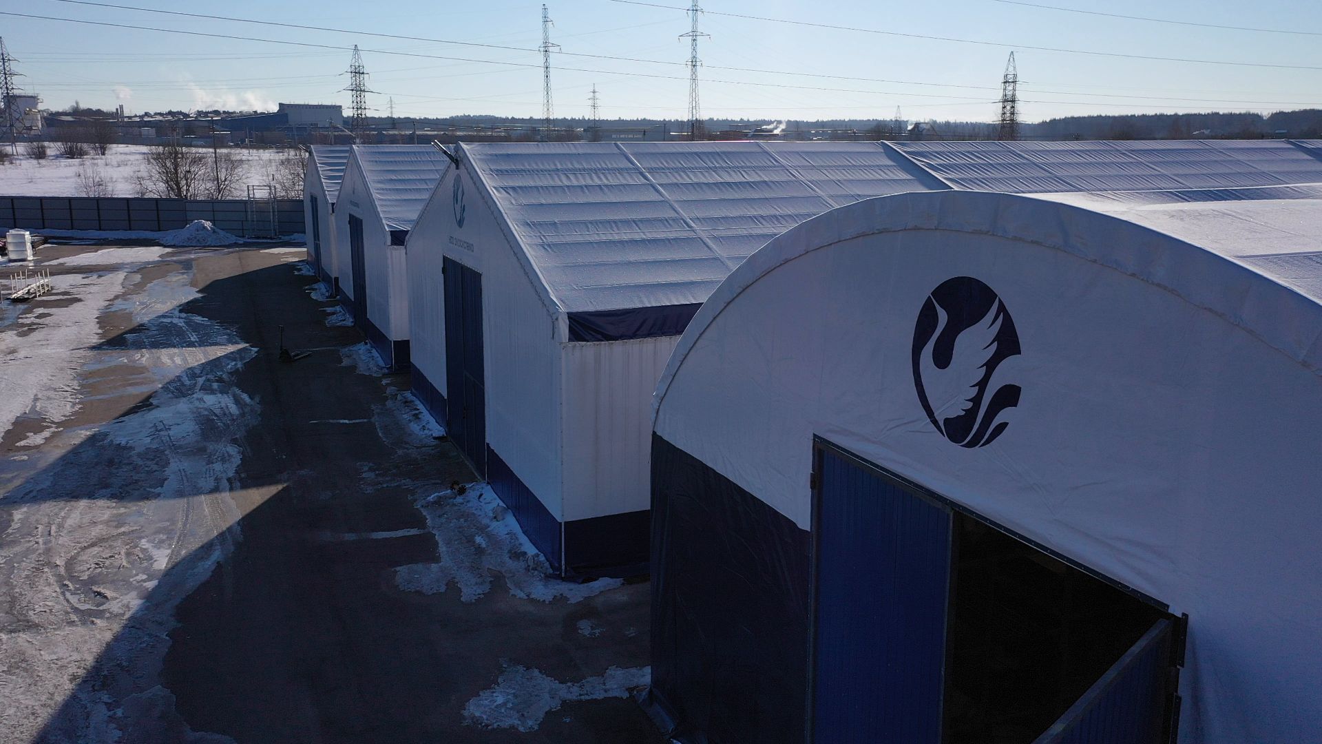 водоочистка, солнечногорск,видео с коптера,