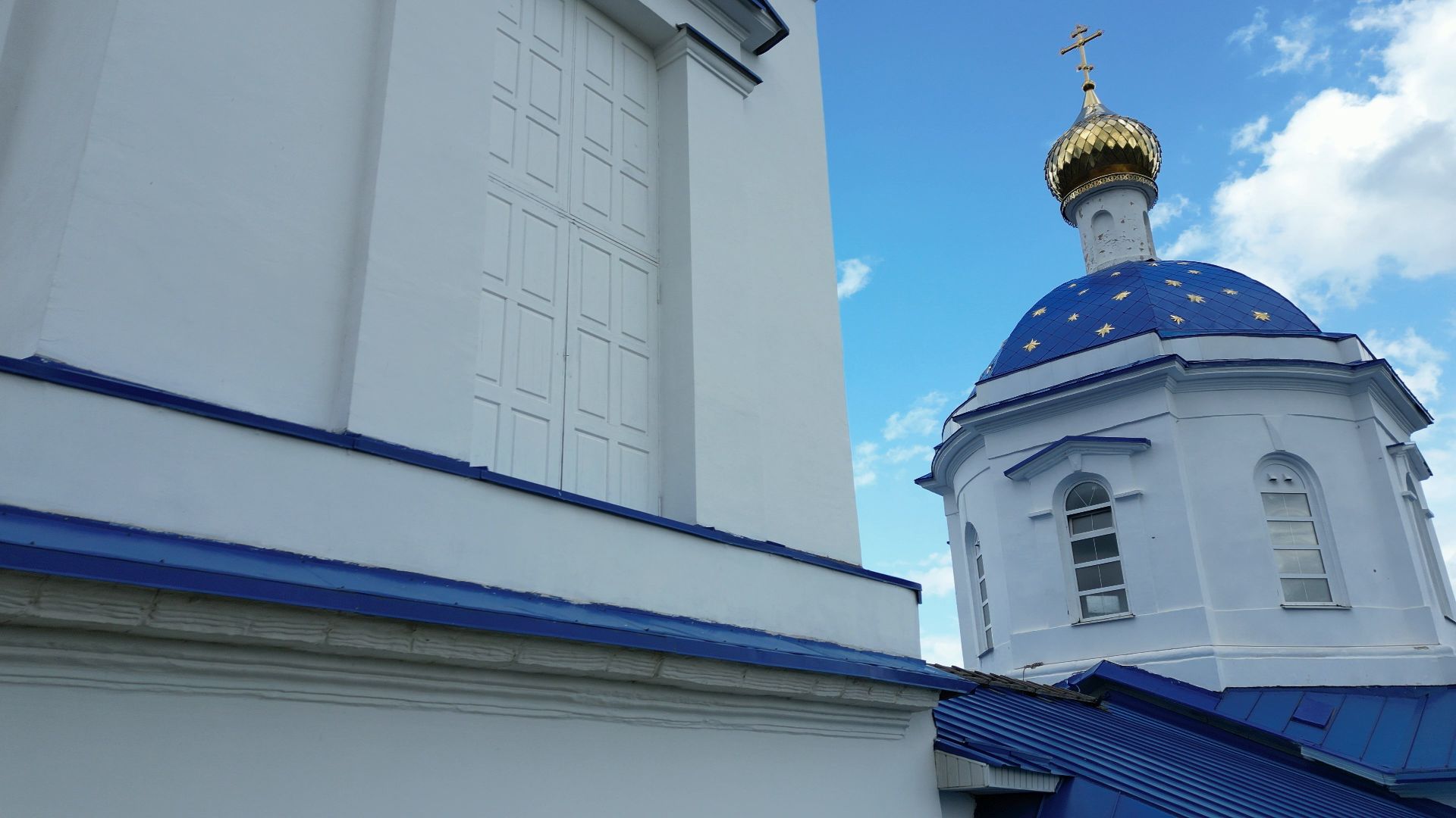 ступино, церковь,видео с коптера,