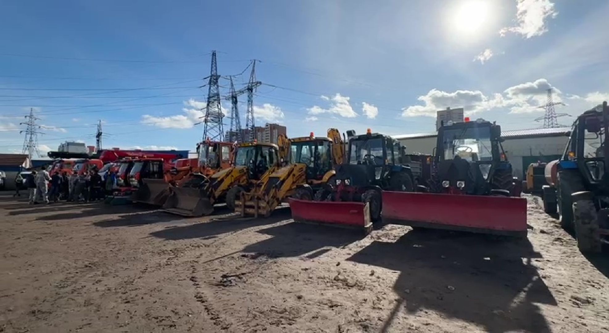 Реутов, ЖКХ, подготовка к зиме, тракторы,