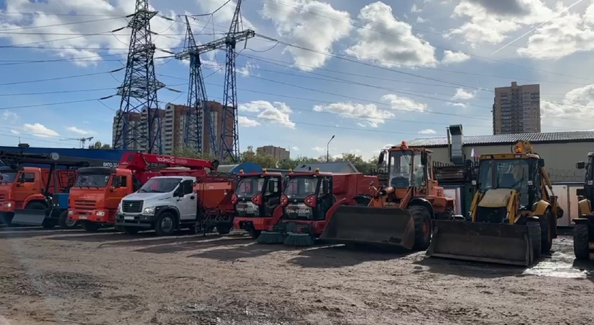 Реутов, ЖКХ, подготовка к зиме, тракторы,