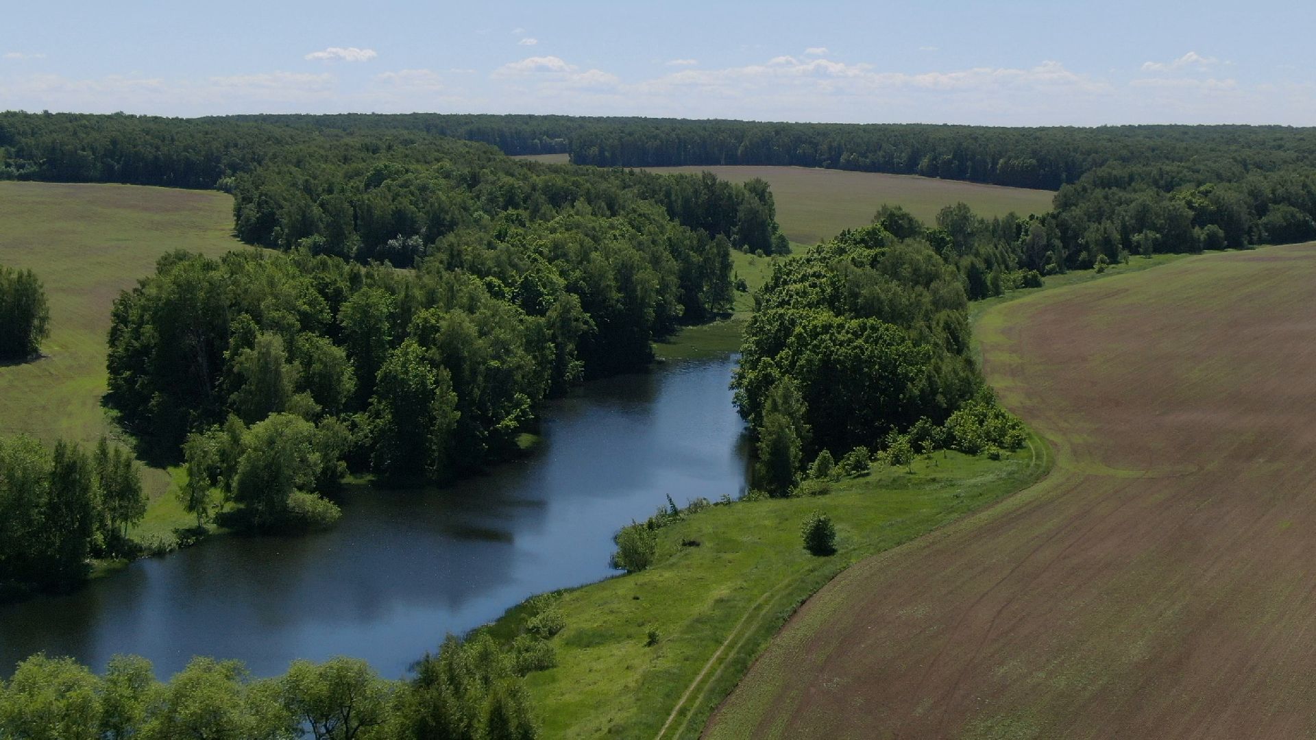 Зарайск, усадьба, культура,видео с коптера,