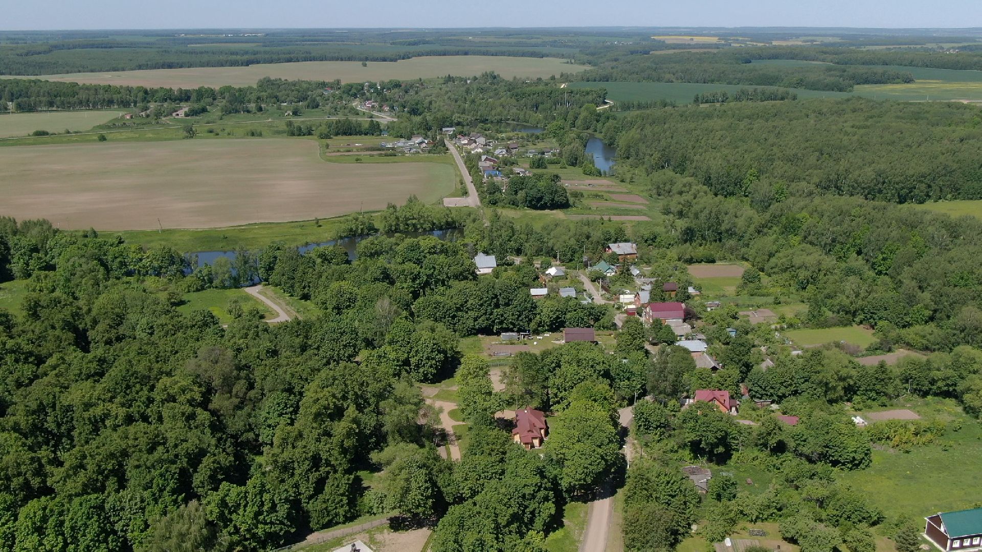 Зарайск, усадьба, культура,видео с коптера,