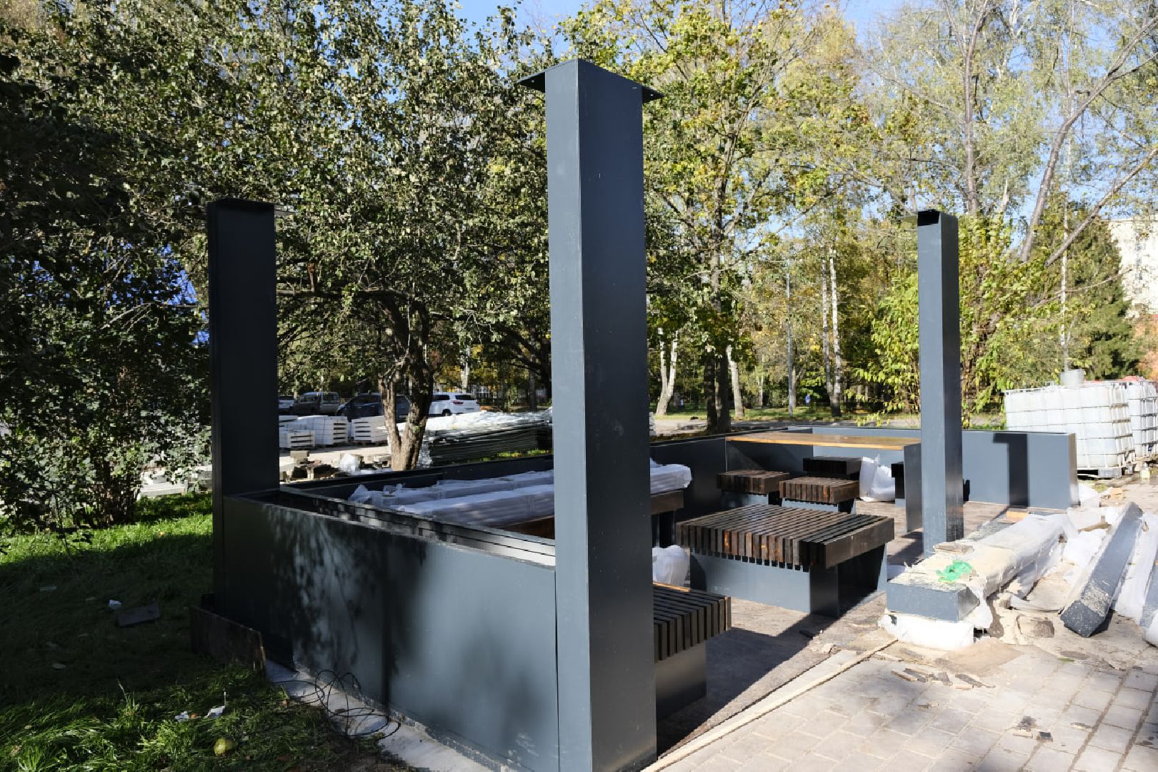 пущино, благоустойство,