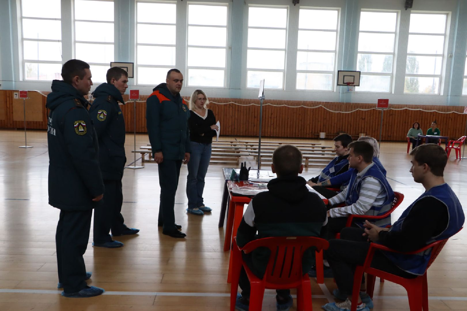 Серебряные Пруды, ПЭП, ГУ МЧС России по Московской области, эвакуация, безопасность, СК Молодежный, гражданская оборона,