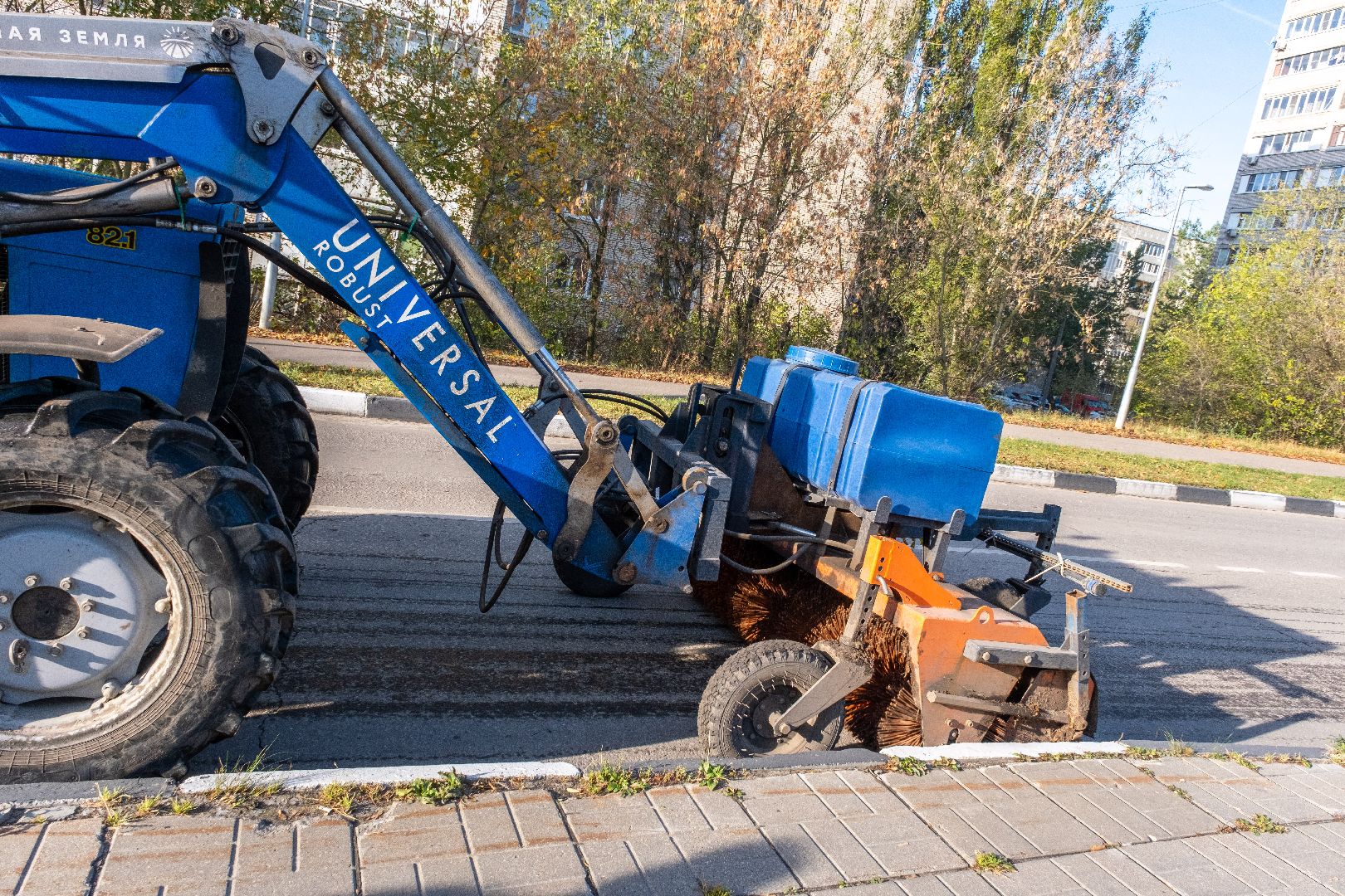 лыткарино, жкх, уборка, осень,