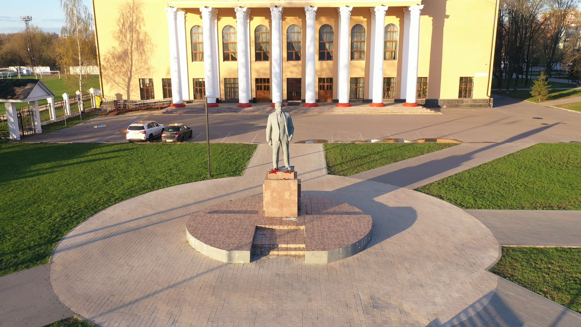 Люберцы, парк, культура,видео с коптера,