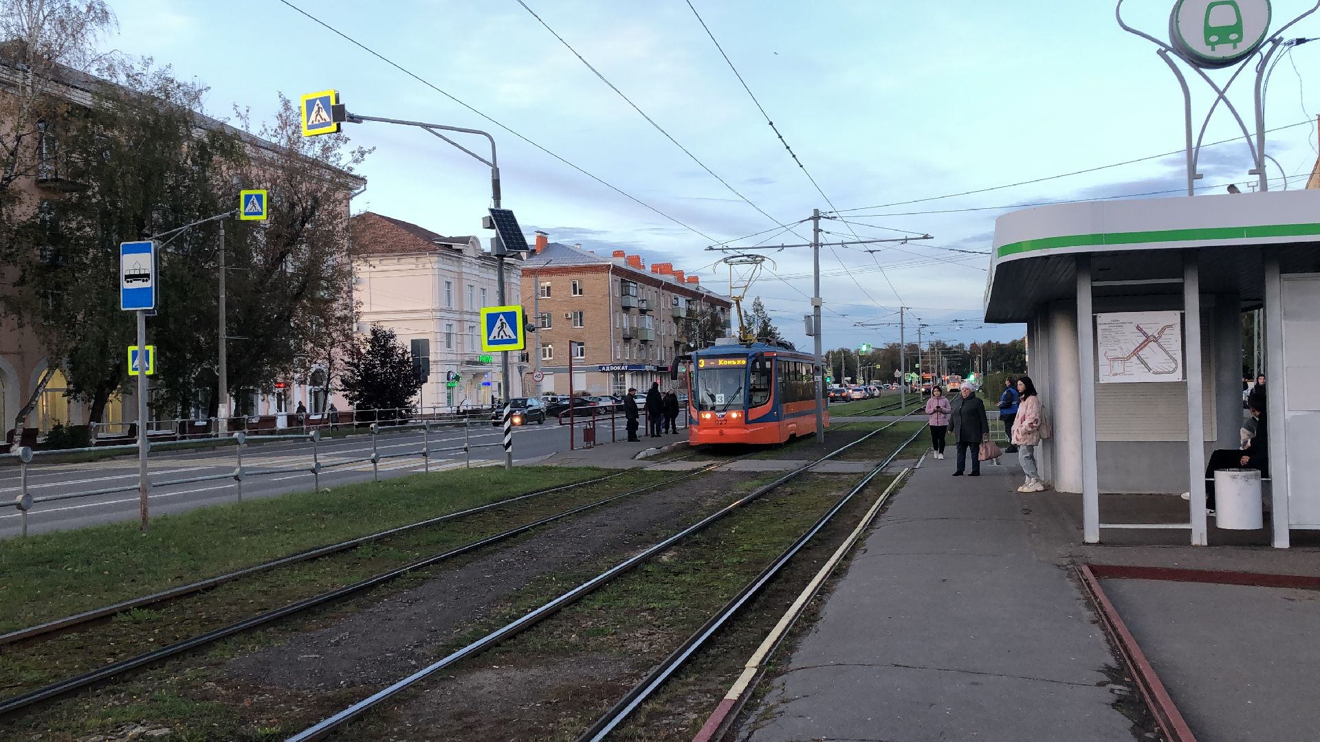 коломна, транспорт, трамвай,