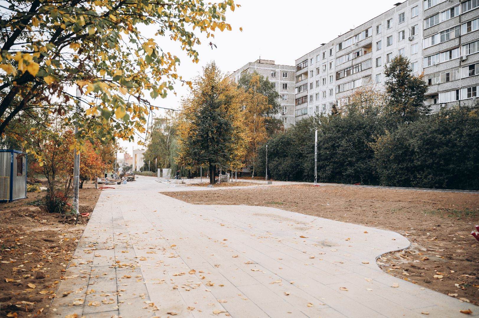 благоуйстройство, щёлково, сквер,