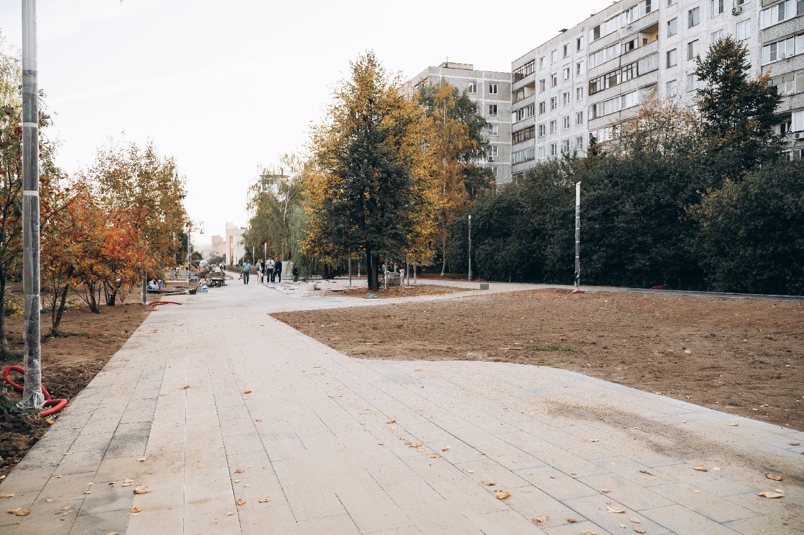 благоуйстройство, щёлково, сквер,