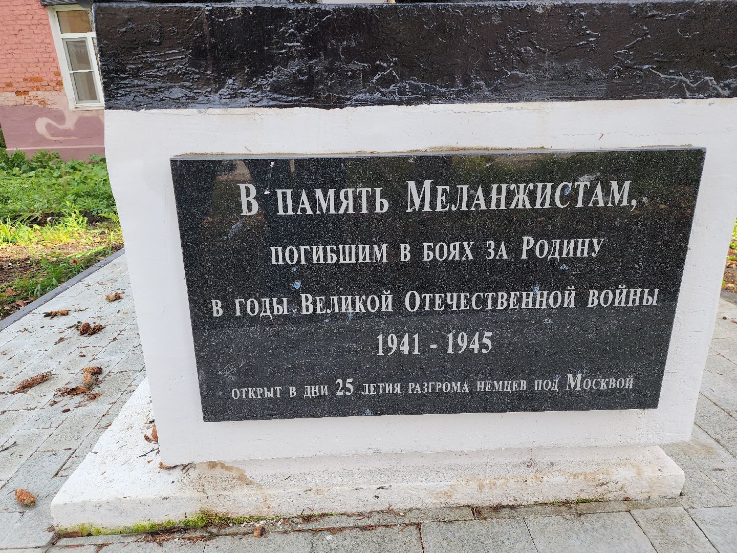 Егорьевск, уборка, волонтерство, памятник, великая отечественная война, меланжистов,