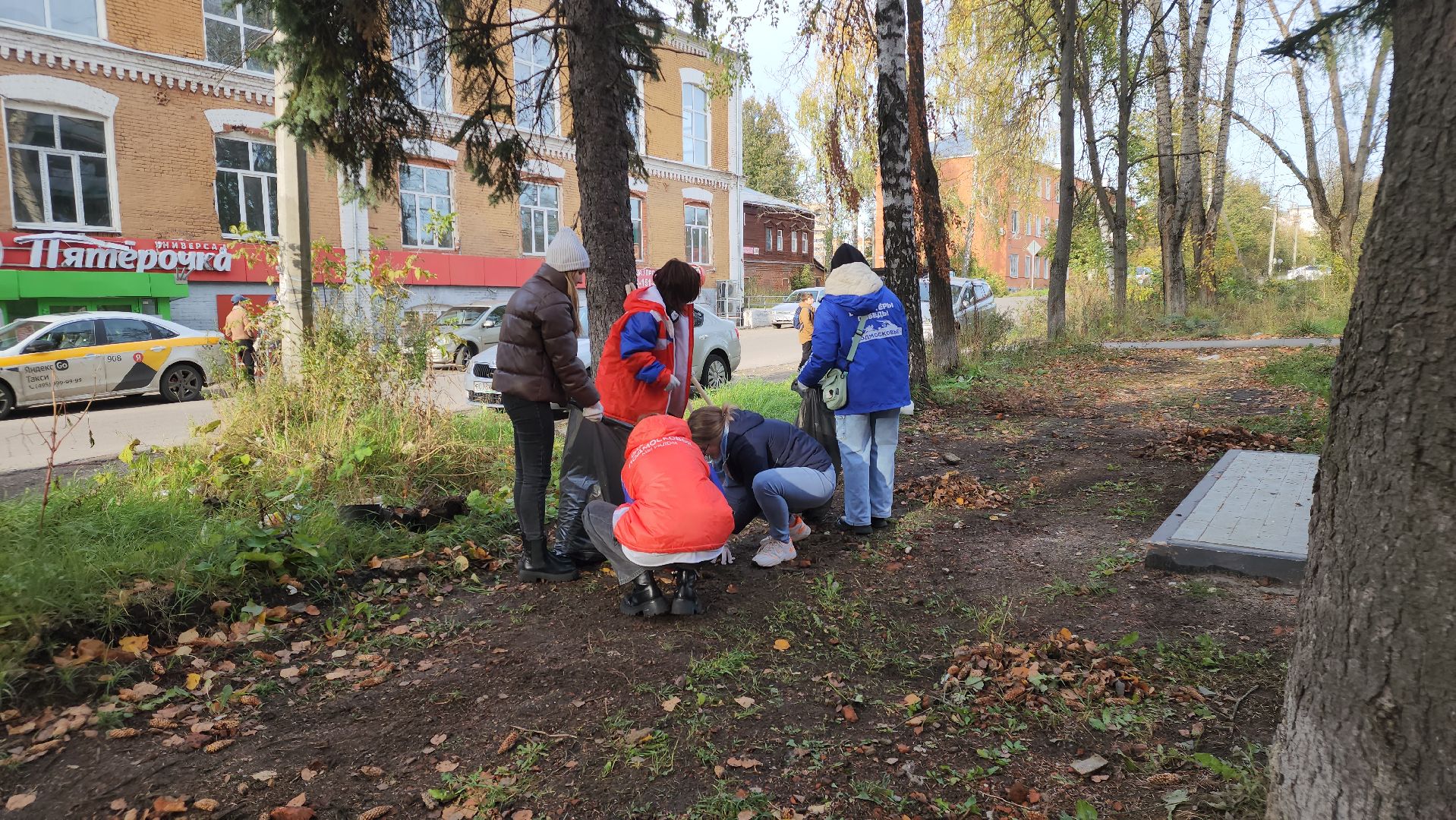 Егорьевск, уборка, волонтерство, памятник, великая отечественная война, меланжистов,
