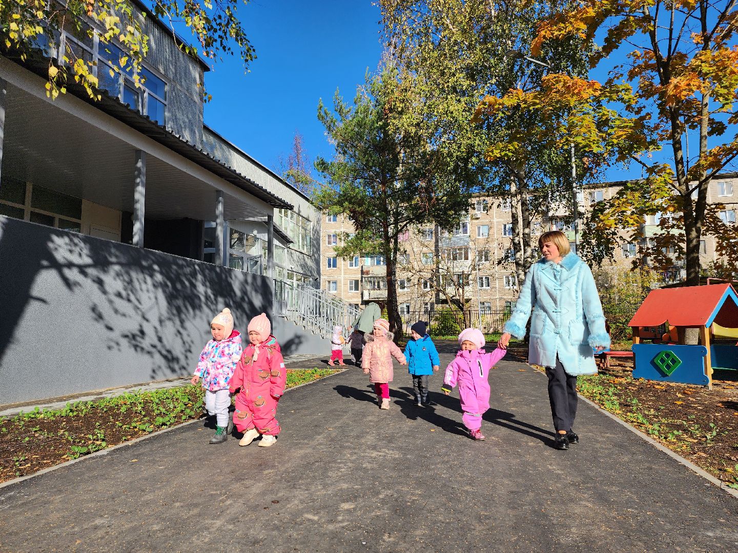 детский сад звездочка, серпухов, капитальный ремонт, улица осенняя, образование,
