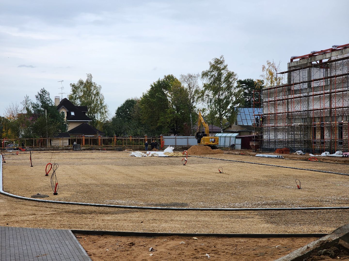 Одинцово, немчиновка, школа, стройка,