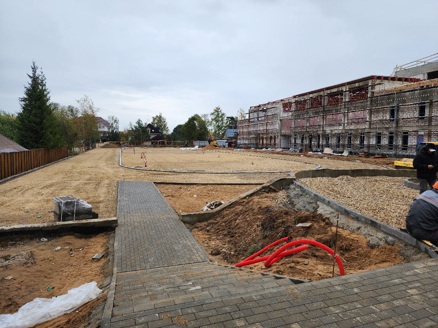 Одинцово, немчиновка, школа, стройка,