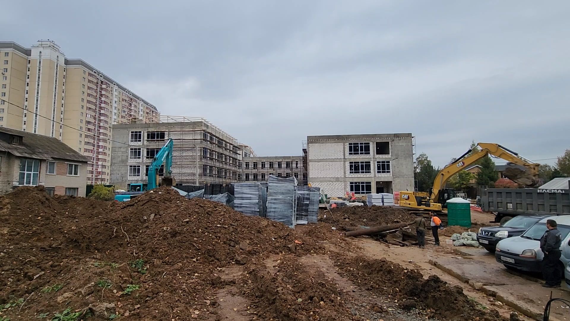 Одинцово, немчиновка, школа, стройка,