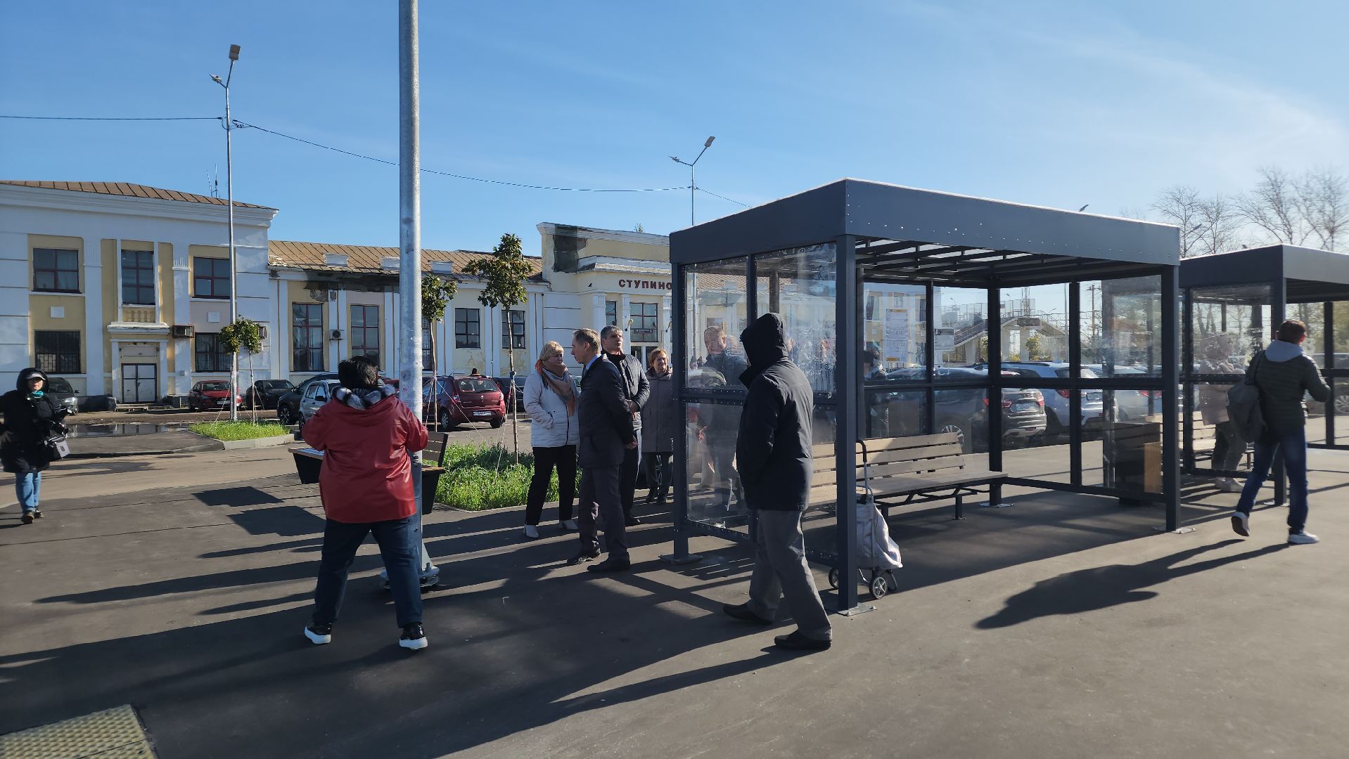 ступино, благоустройство, жд вокзал,