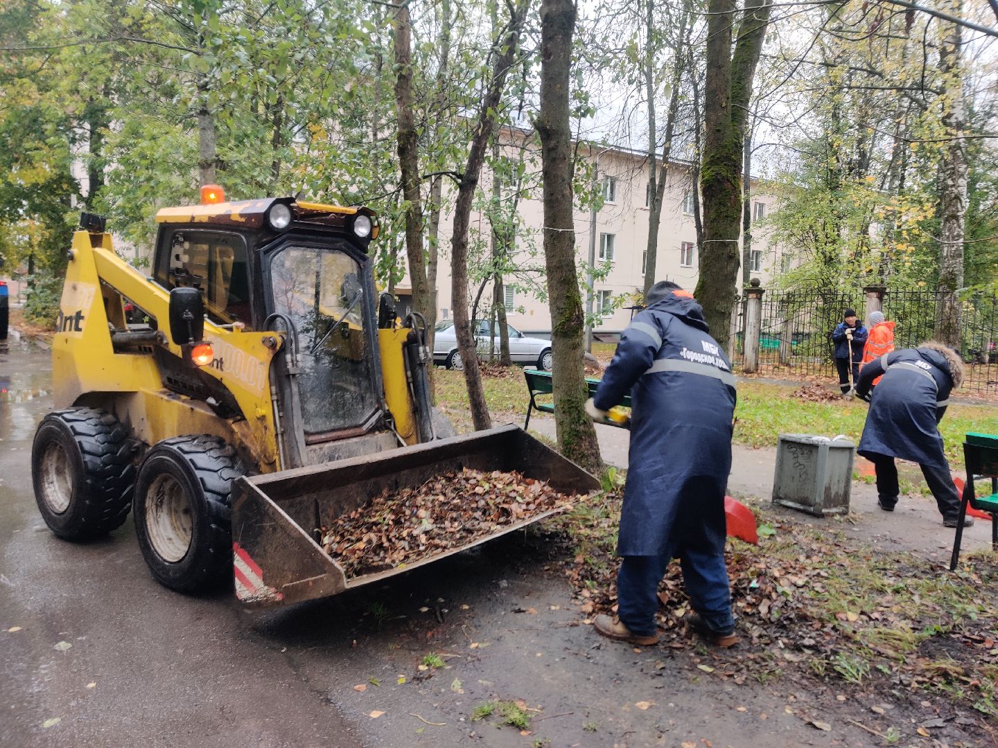 красноармейск, г.о. пушкинский, жкх, уборка дворов,