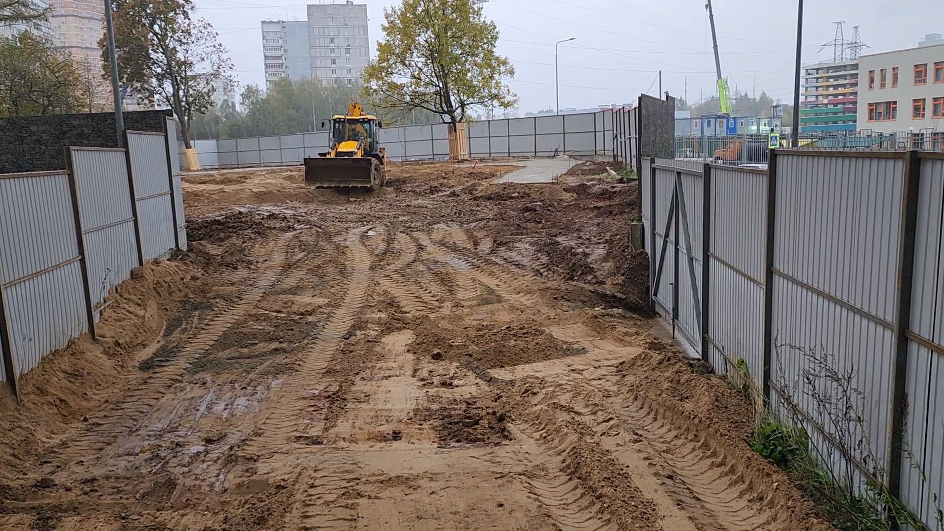 одинцово, строительство, одинбург, частный дом, сквер, благоустройство, синий домик,