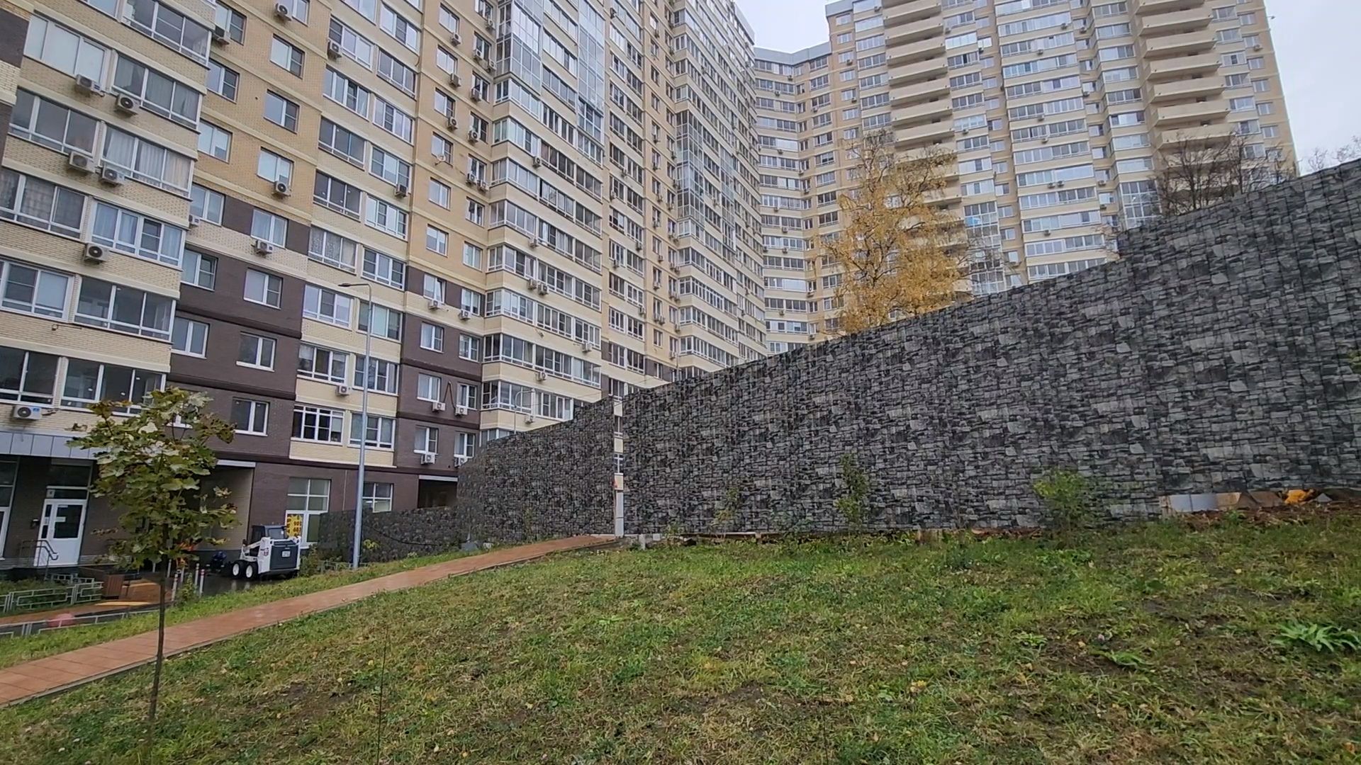 одинцово, строительство, одинбург, частный дом, сквер, благоустройство, синий домик,