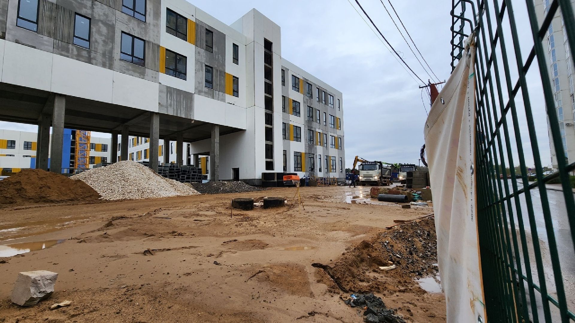 Солнечногорск, Голубое, строительство, школа, дети,