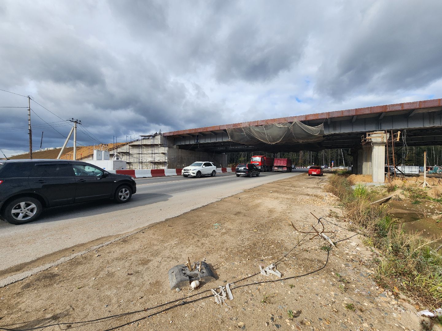 хорда, мытищи, дорога,видео с коптера,