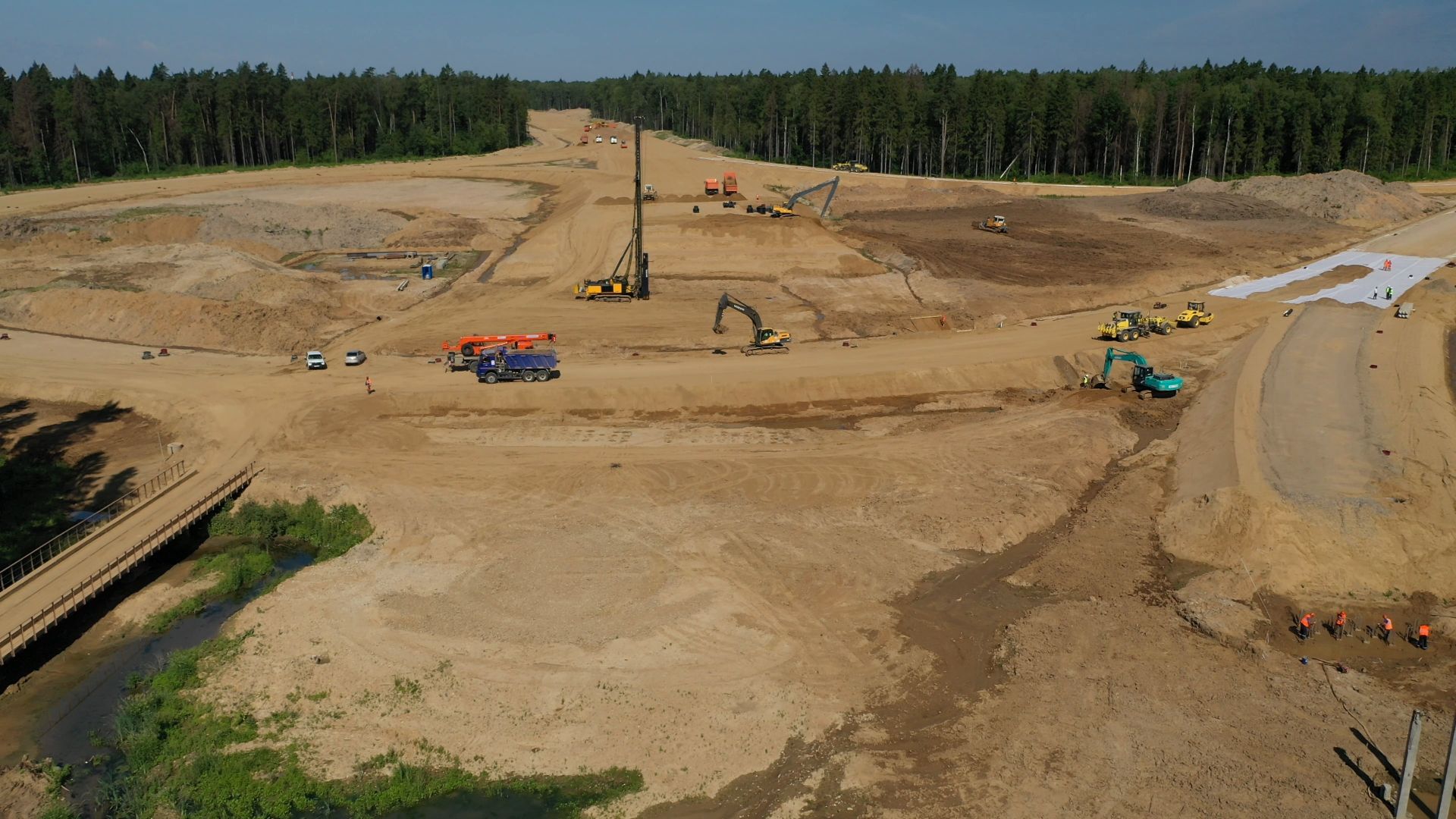 хорда, мытищи, дорога,видео с коптера,