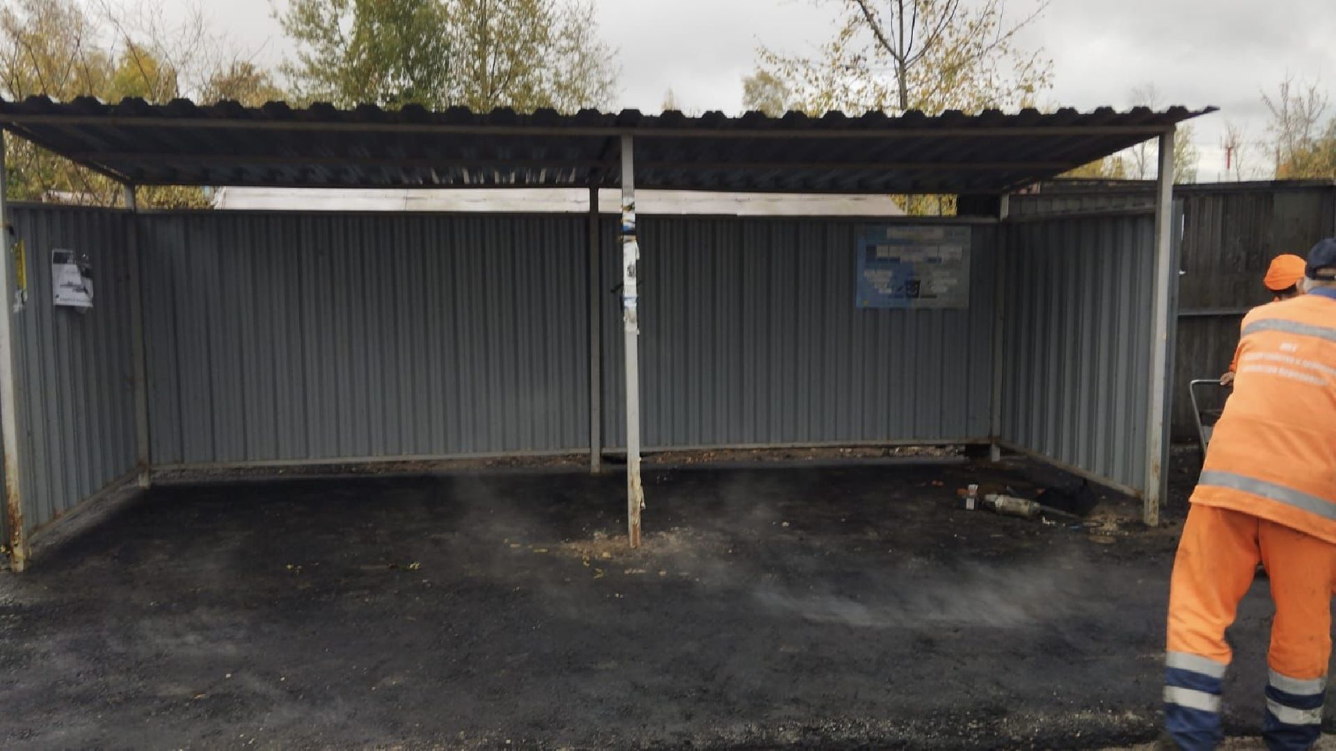 наро-фоминский городской округ, апрелевка, благоустройство, контейнерная площадка,