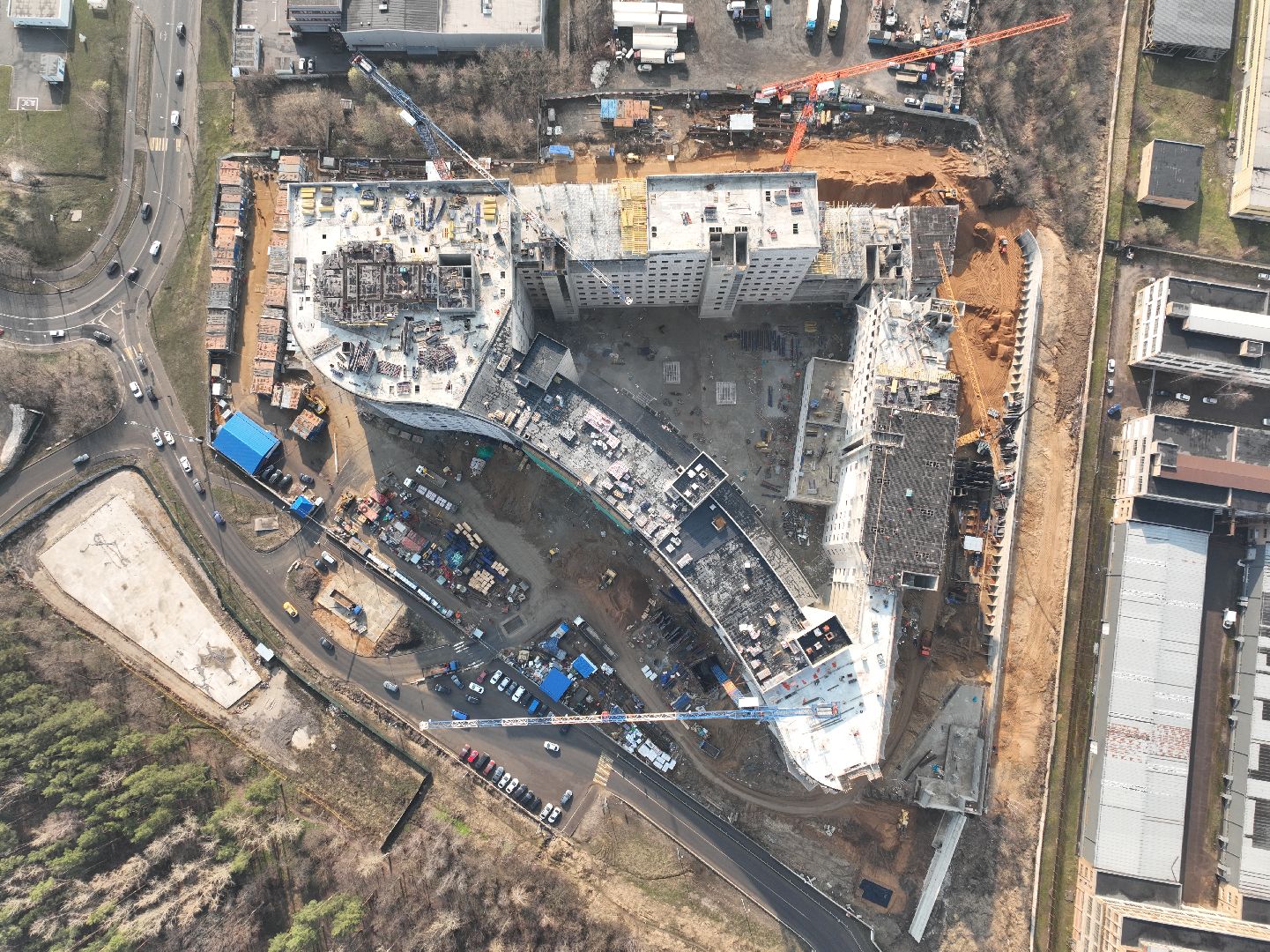 больница, красногорск, дети,видео с коптера,