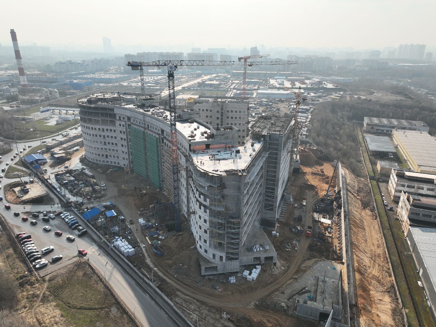 больница, красногорск, дети,видео с коптера,