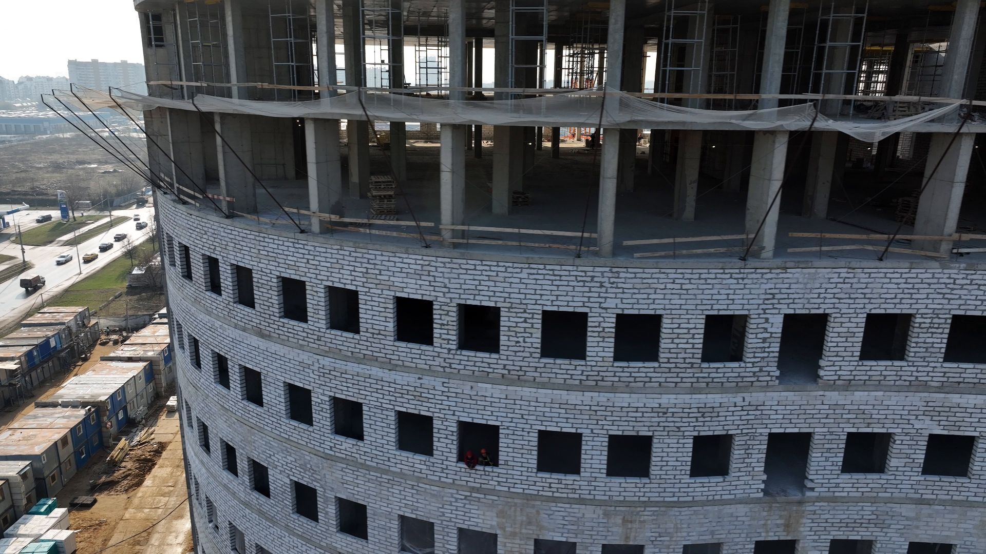 больница, красногорск, дети,видео с коптера,