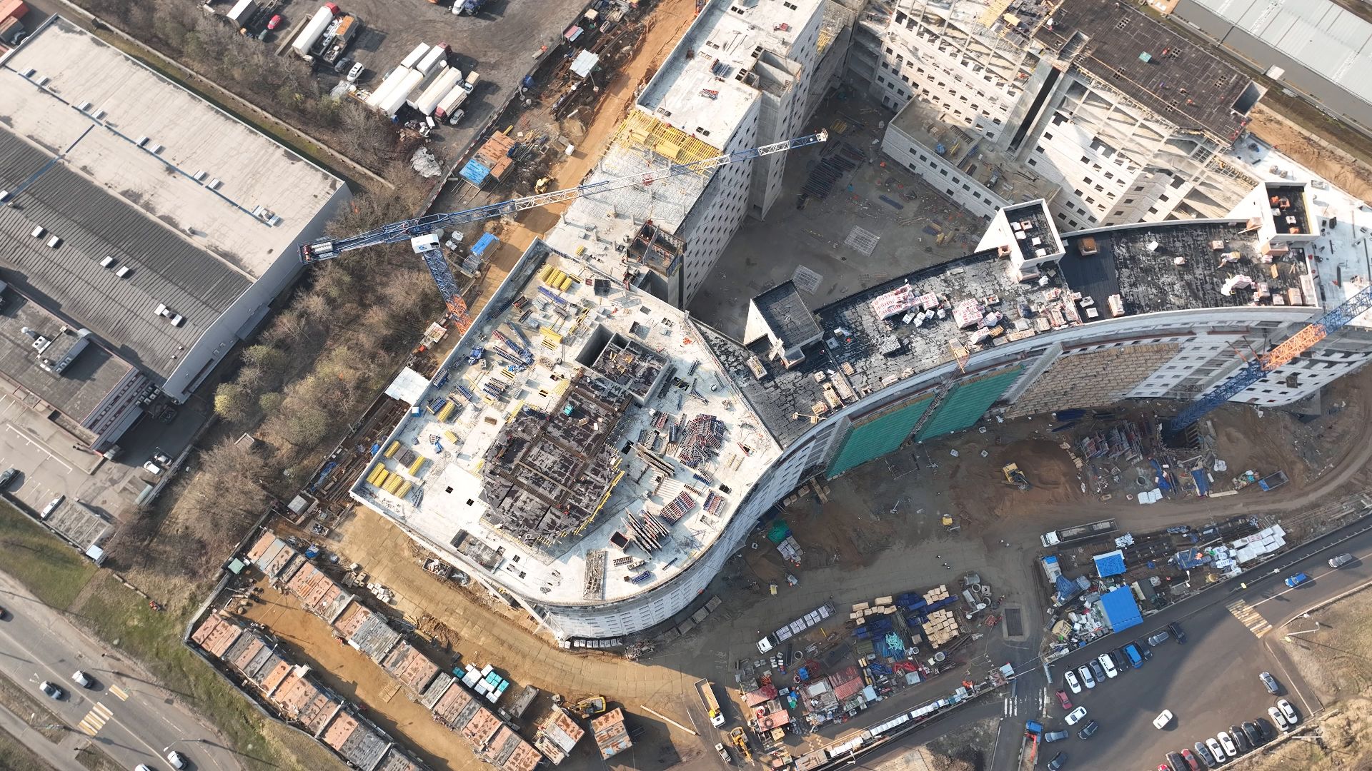 больница, красногорск, дети,видео с коптера,