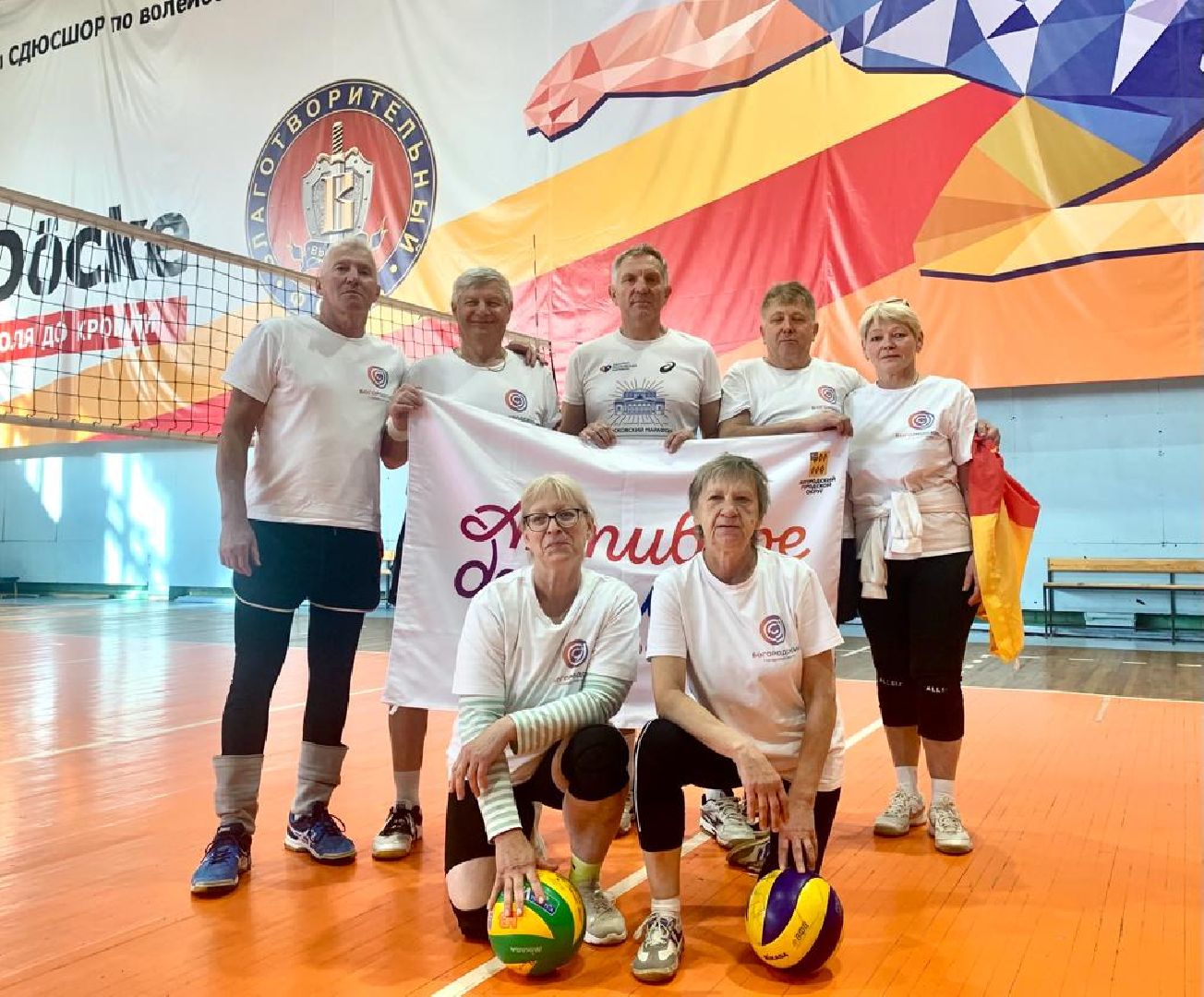 Турнир, волейбол, Активное долголетие,Ногинск, Богородский городской округ,