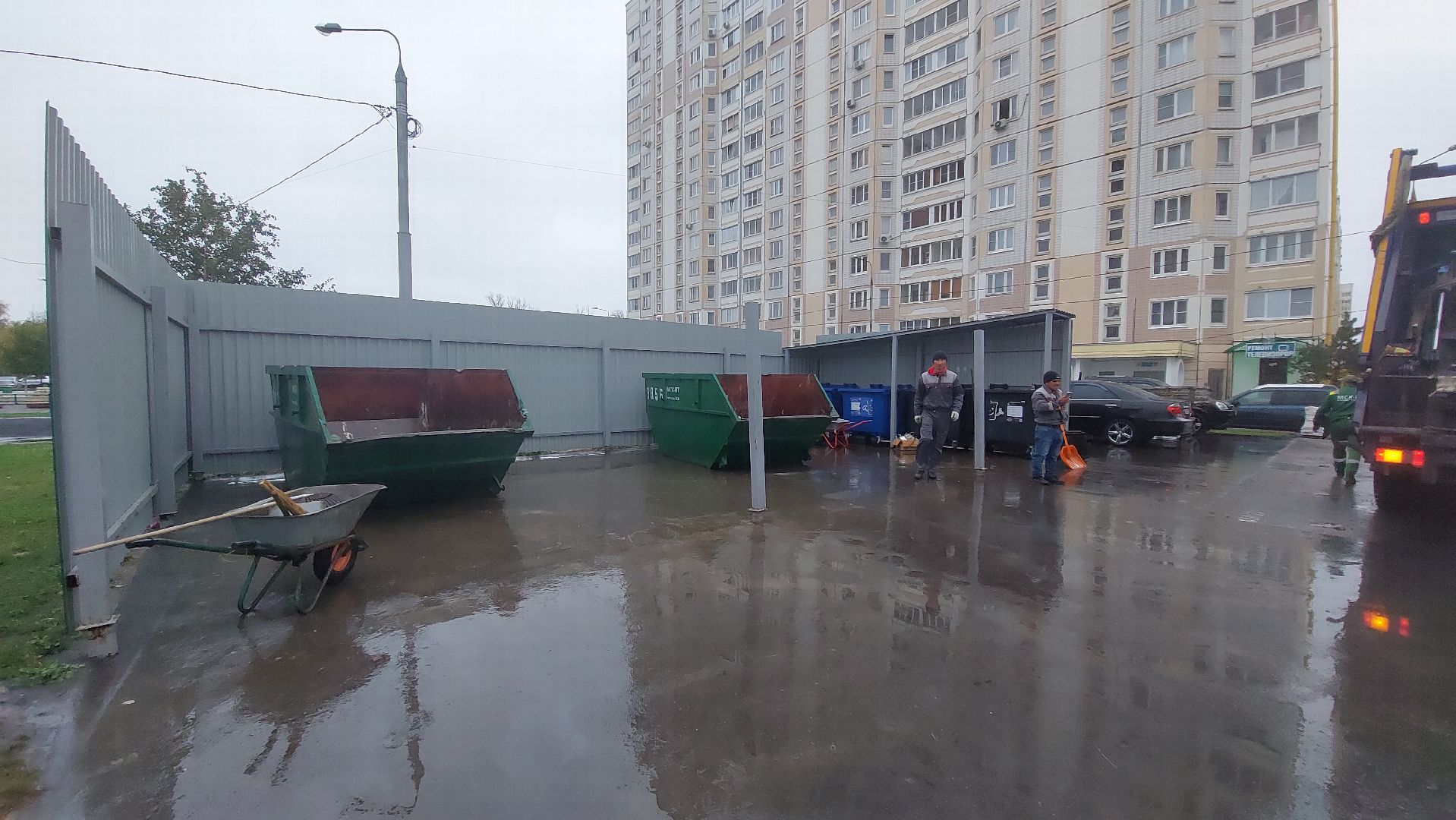 ЖКХ, Мусор, мусорные площадки, благоустройство дворов, город чехов,